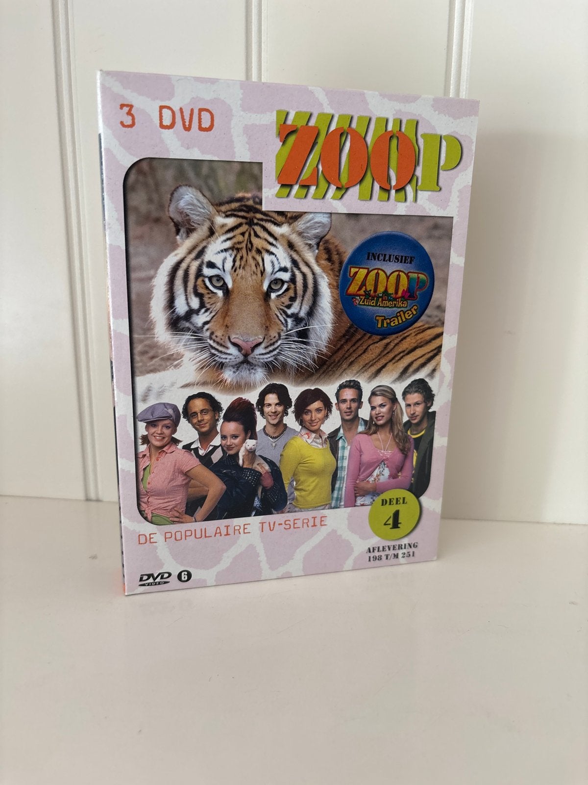 ZOOP De Populaire TV-Serie Deel 4 (3 DVD Boxset), Cd's en Dvd's, Boxset, Drama, Ophalen of Verzenden, Zo goed als nieuw