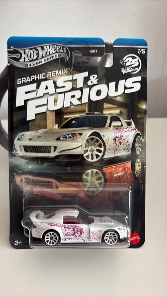 Hot Wheels Honda S2000 Fast&Furious 1/64, Ophalen of Verzenden, Nieuw, Auto