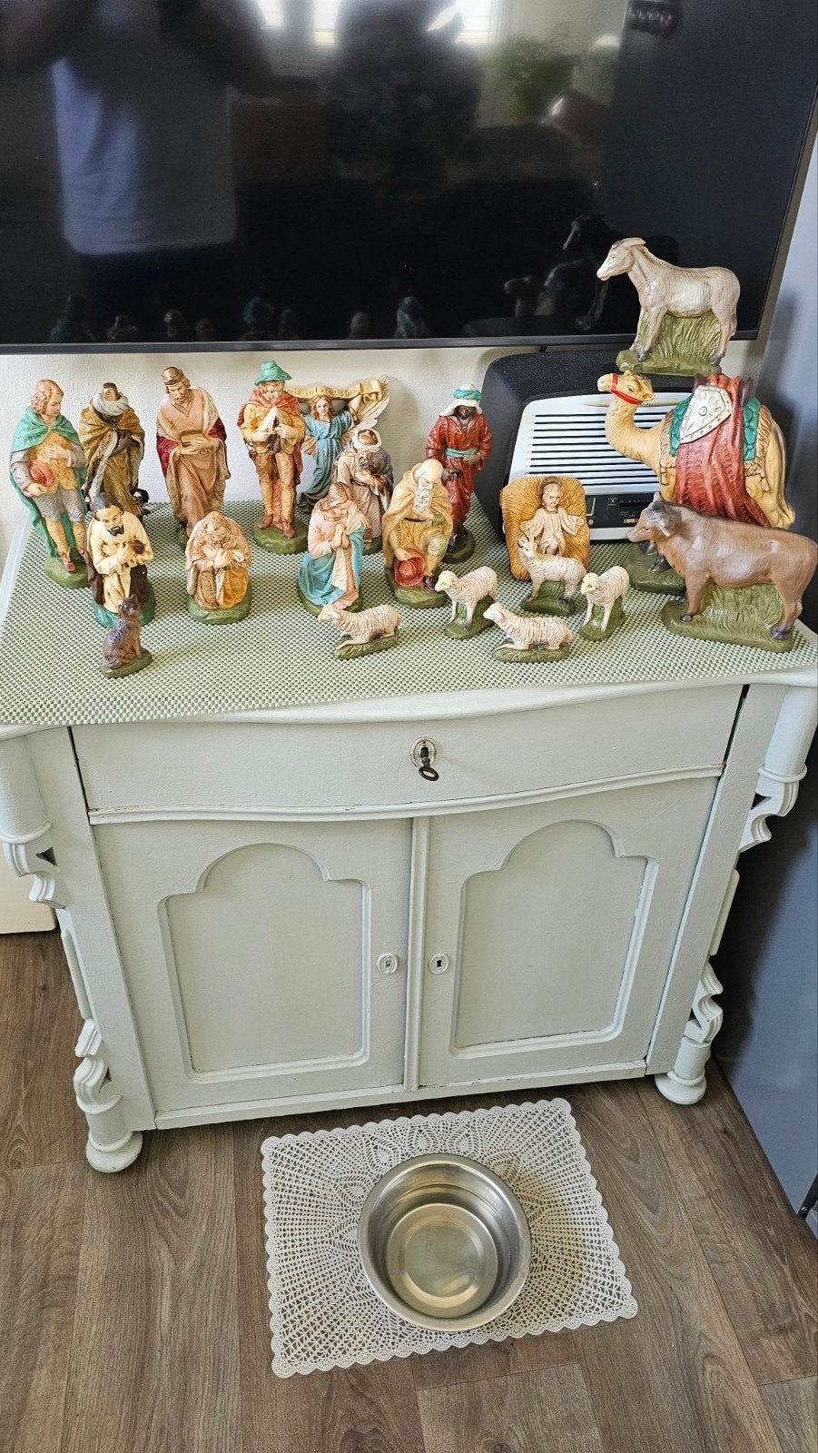 22 delig oude kerst groep, Ophalen of Verzenden