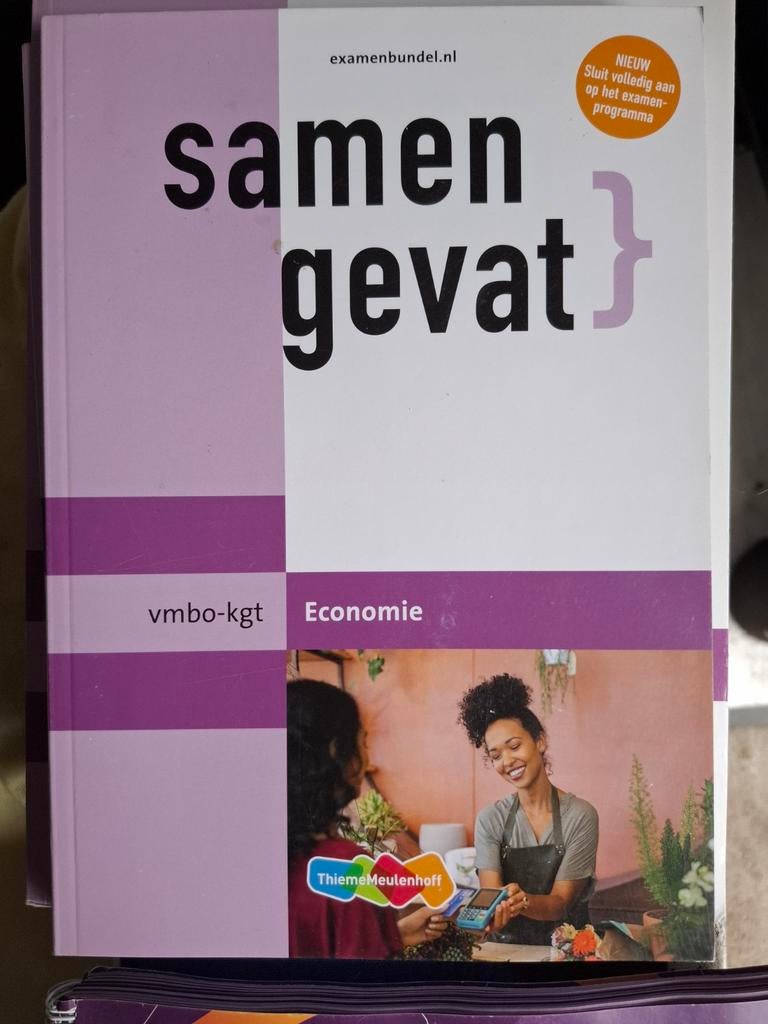 Samengevat vmbo-kgt Economie examenbundel, VMBO, Economie, ThiemeMeulenhoff, Ophalen of Verzenden