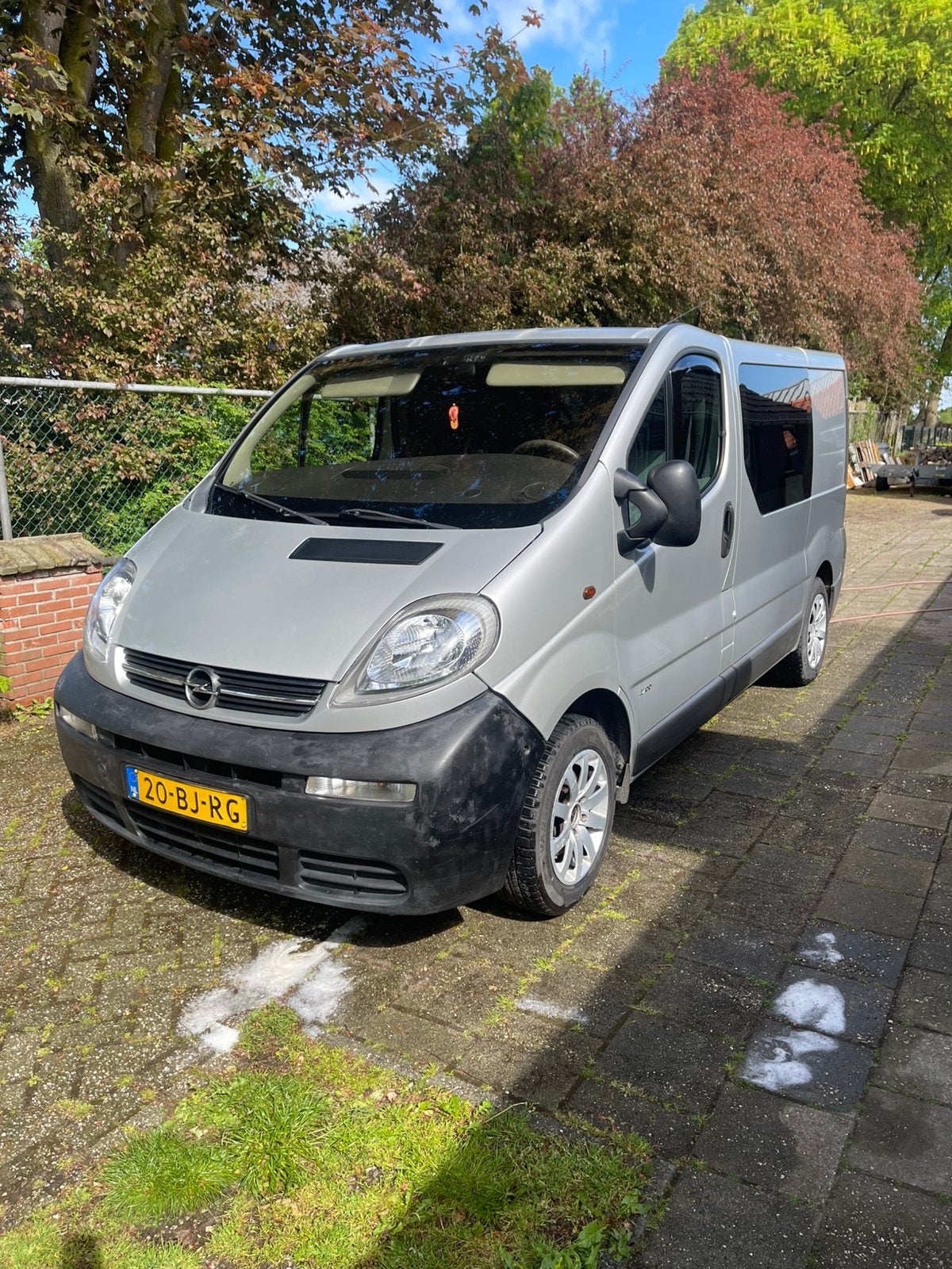 Opel Vivaro 1.9 DTI 2.7T L1h1 Crewcab 2003, Voorwielaandrijving, 1780 kg, Stof, 4 cilinders