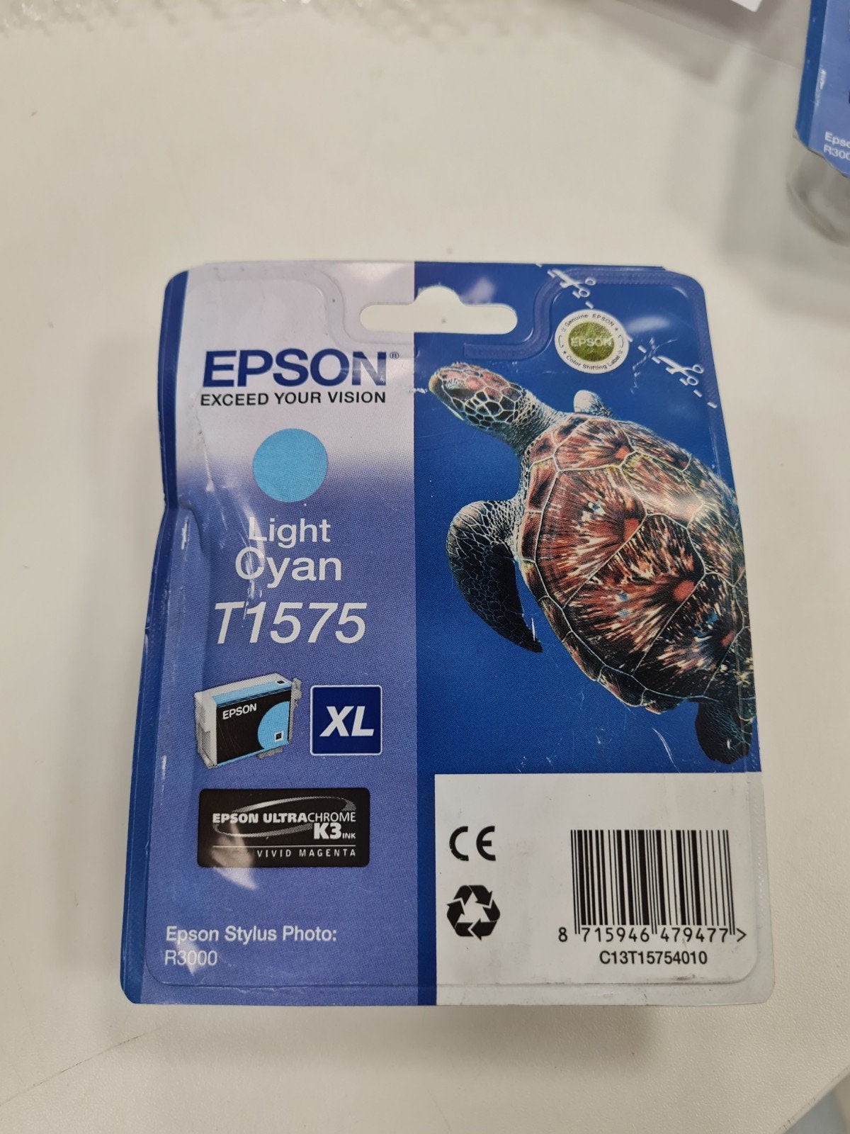 Epson T1575 XL Cyan inkt cartridge, Cartridge, Epson, Nieuw, Ophalen of Verzenden