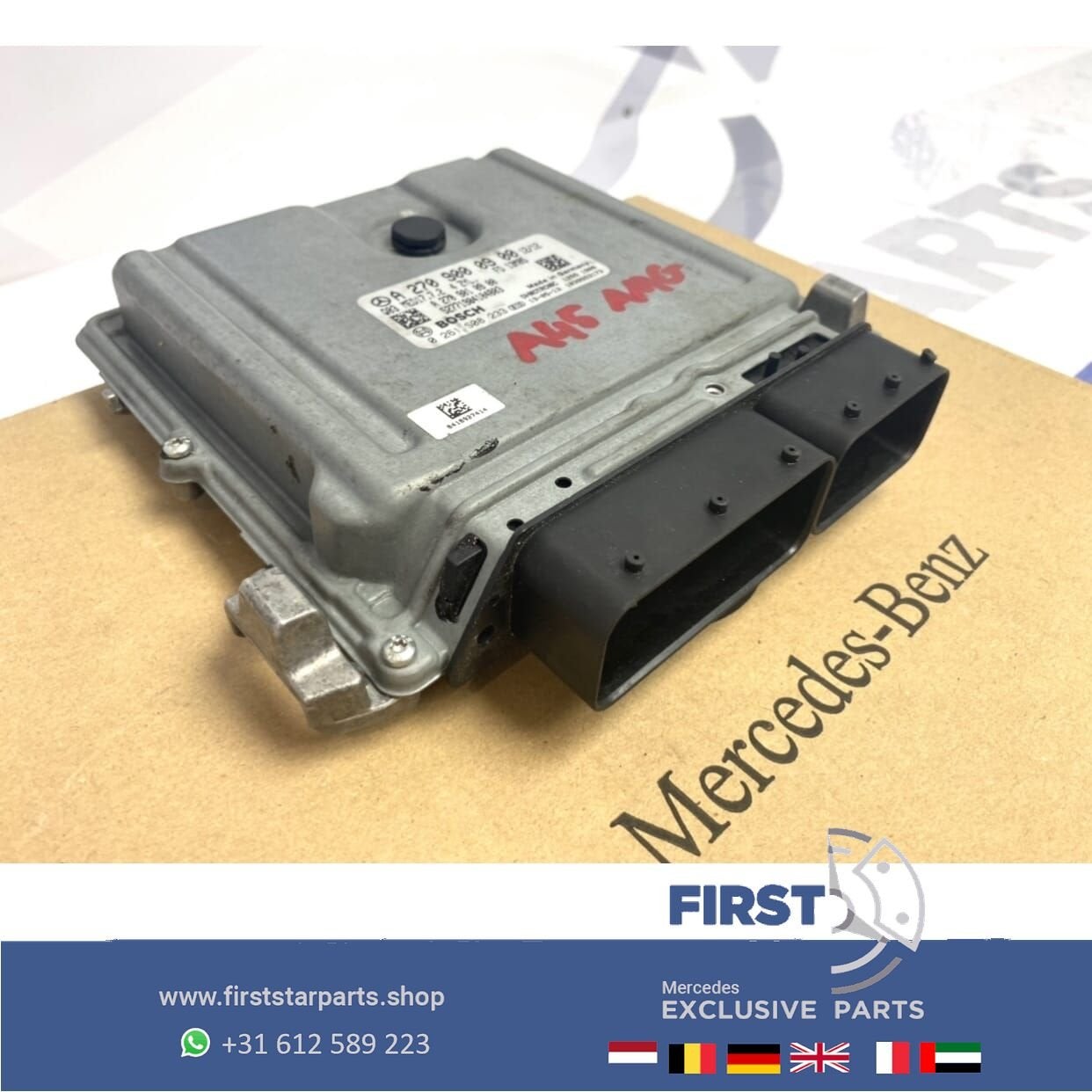 A2709000900 MOTORMANAGEMENT ECU W176 A45 AMG 2012-2018 origi, Auto-onderdelen, Gebruikt, -, Ophalen of Verzenden, -