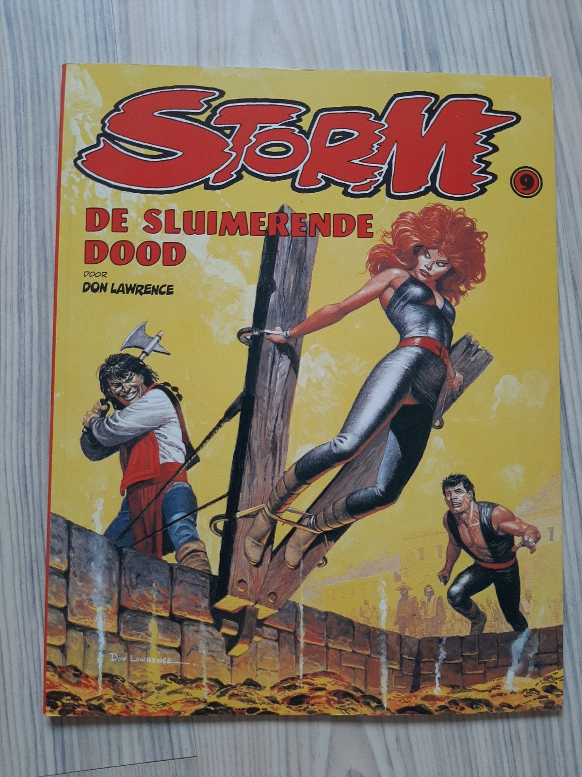 Storm - De Sluimerende Dood - Don Lawrence, Boeken, Eén stripboek, Ophalen of Verzenden, Gelezen, Don Lawrence