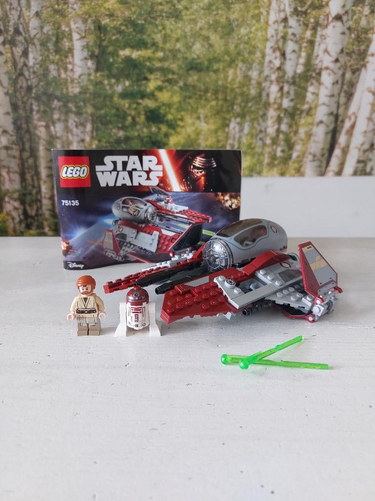 Lego Star Wars Obi-Wan Starfighter 75135, Star Wars, Lego, Ophalen of Verzenden, Complete set