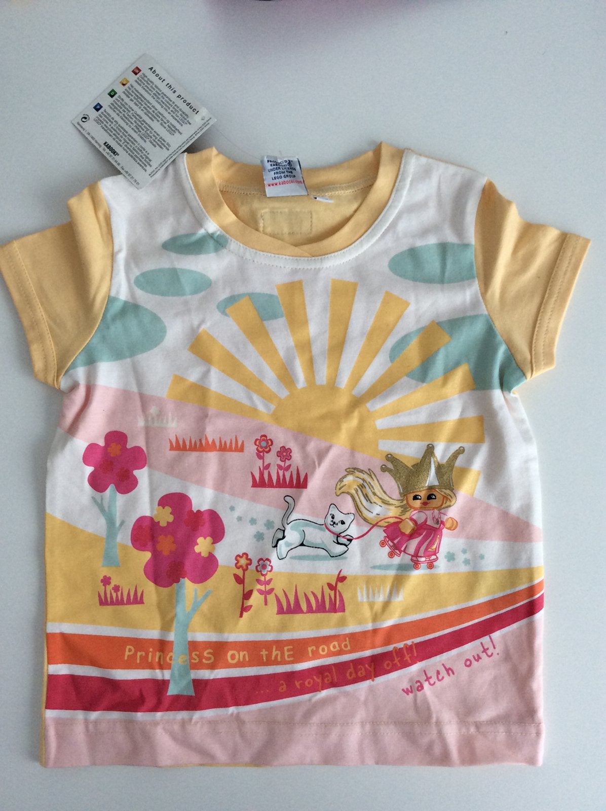 Lego prinsessen shirt mt 92 NIEUW, Lego Wear, Meisje, Nieuw, Ophalen of Verzenden