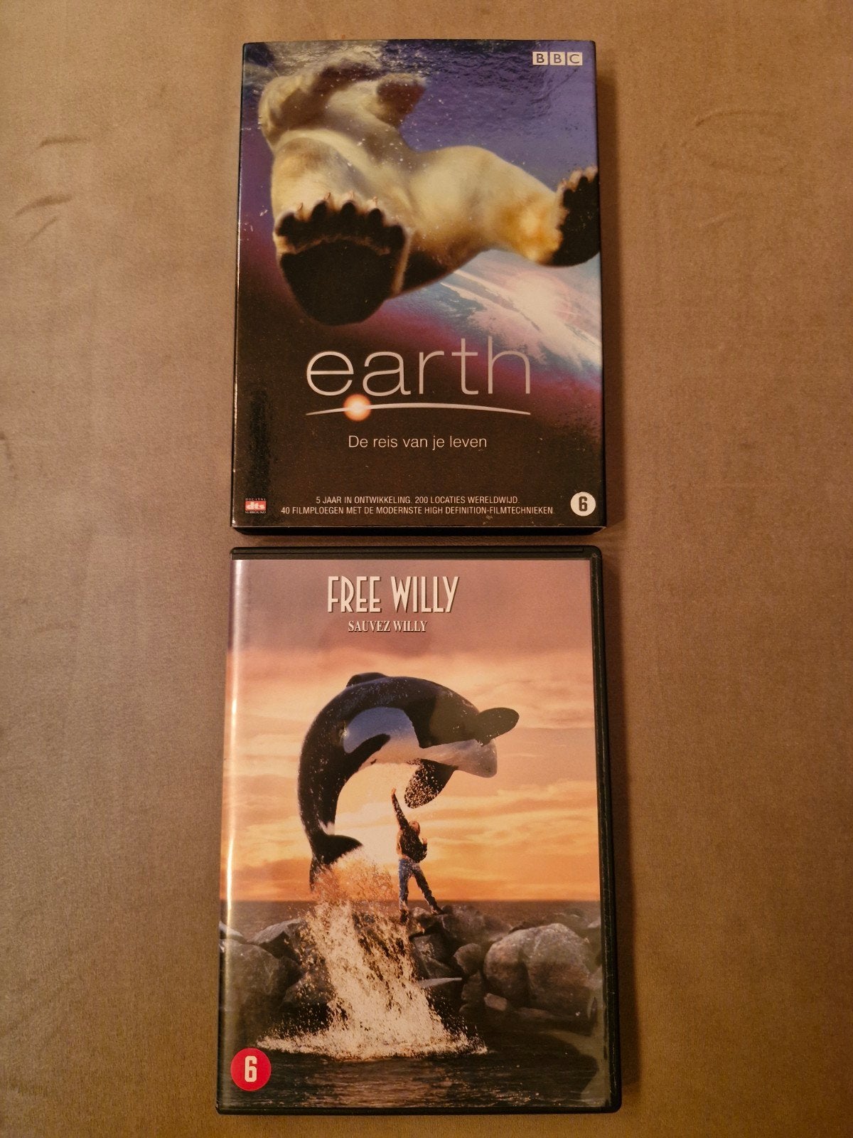 2x DVDs, Alle leeftijden, Ophalen, Zo goed als nieuw, Natuur
