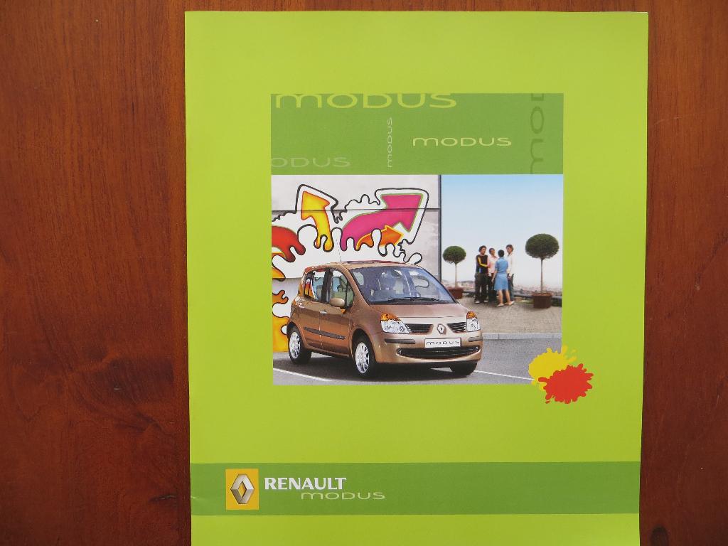 Renault Modus (okt. 2004), Ophalen of Verzenden, Nieuw, Renault