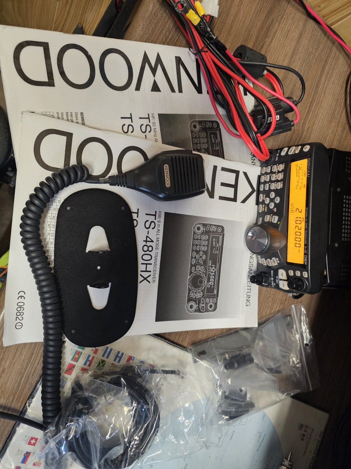 Kenwood ts 480 sat, Ophalen of Verzenden, Gebruikt, Zender en Ontvanger