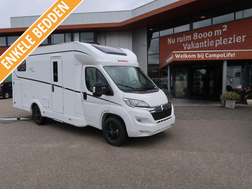 Dethleffs Just Camp T 6812 EB MET WINTERPAKKET, Caravans en Kamperen, Campers, Ringverwarming, 6 tot 7 meter, ABS, Dethleffs