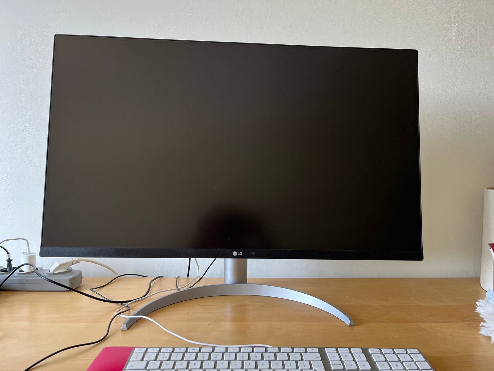32 inch LG beeldscherm, Computers en Software, Monitoren, IPS, Kantelbaar, Ophalen of Verzenden, 60 Hz of minder