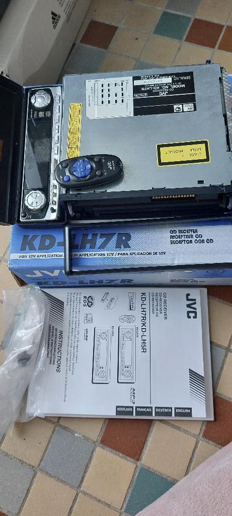 Auto radio JVC, Auto diversen, Ophalen, Zo goed als nieuw
