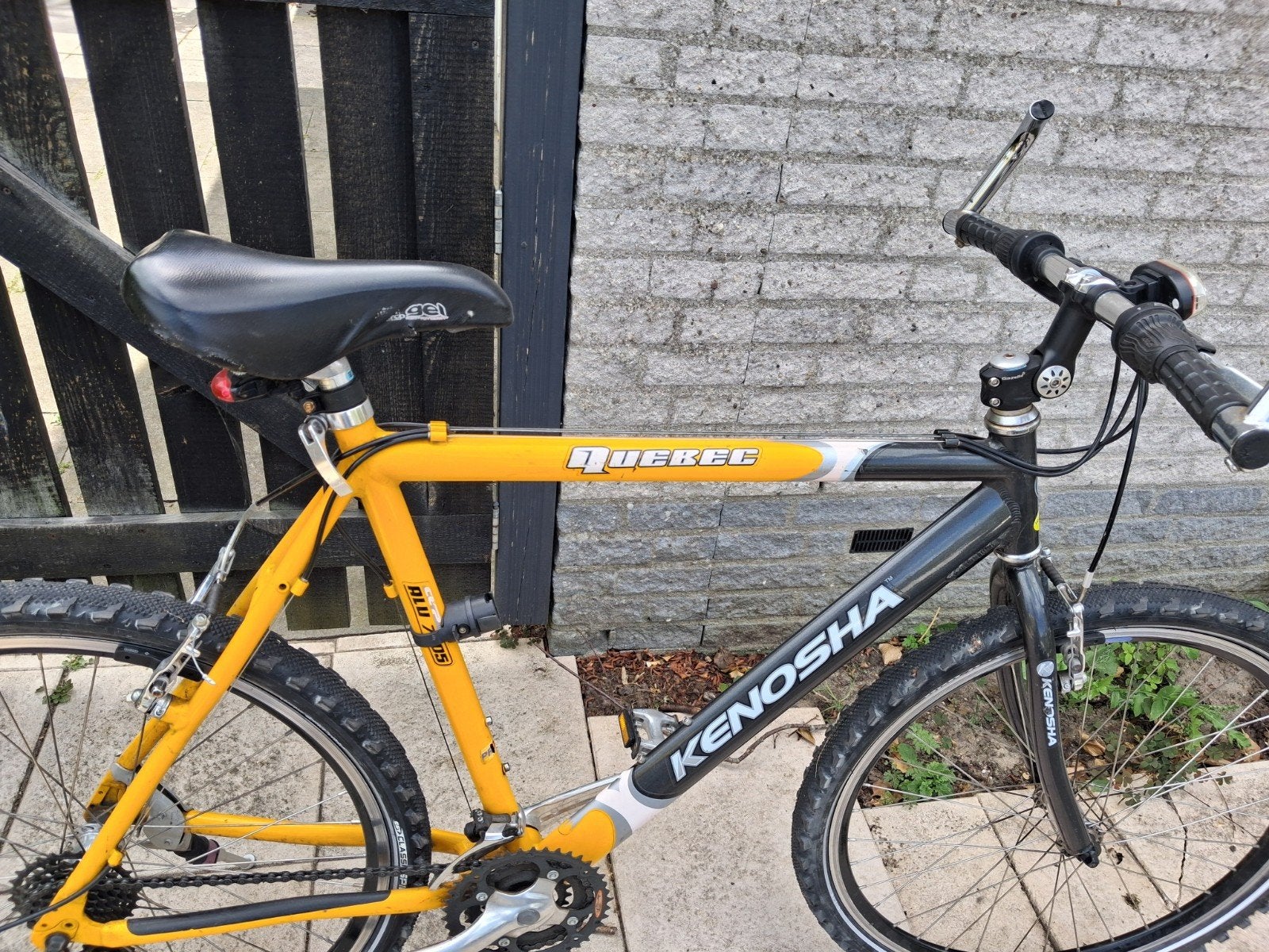 Kenosha Quebec Racefiets - Geel/Zwart, Gebruikt, Aluminium, Overige maten, Meer dan 20 versnellingen