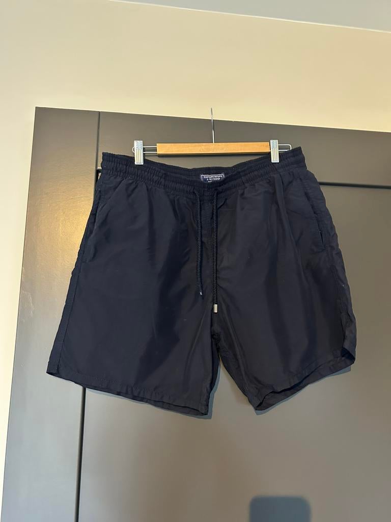 Donkerblauwe zwembroek van Vilebrequin maat XXL te koop, Verzenden, Overige maten, Blauw, Zwemshort