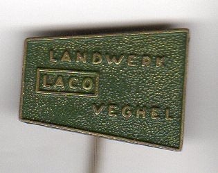 Speldje LACO LANDWERK VEGHEL (A8), Ophalen of Verzenden, Zo goed als nieuw, Overige onderwerpen