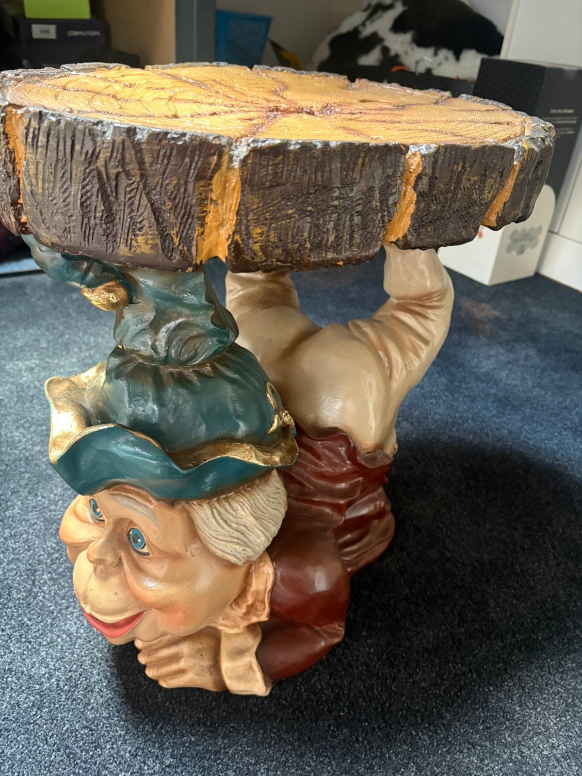 Efteling laaf bijzettafel, Ophalen, Minder dan 45 cm, Minder dan 55 cm, Rond