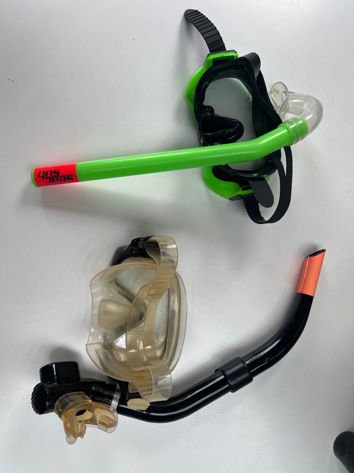 Duikbril en snorkel set - 2 stuks, Ophalen of Verzenden, Gebruikt, Duikbril of Snorkel