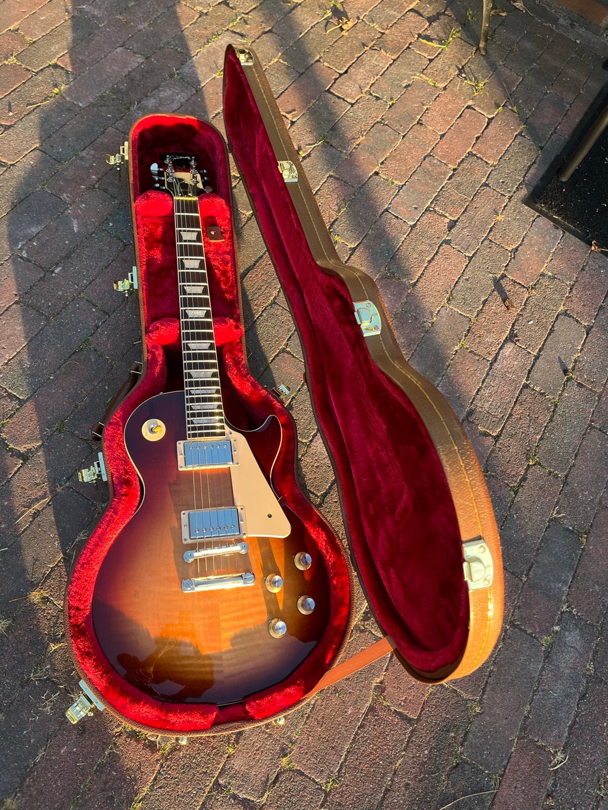 Gibson Les Paul Standard 2019 Bourbon Burst, Ophalen of Verzenden, Zo goed als nieuw, Solid body, Gibson