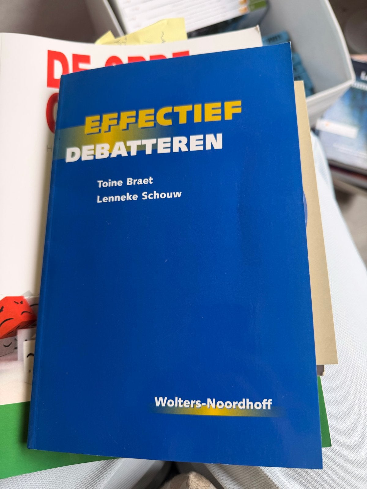 Effectief Debatteren - Leer argumenteren en presenteren, Boeken, Studieboeken en Cursussen, Gelezen, HBO, Gamma, Ophalen of Verzenden
