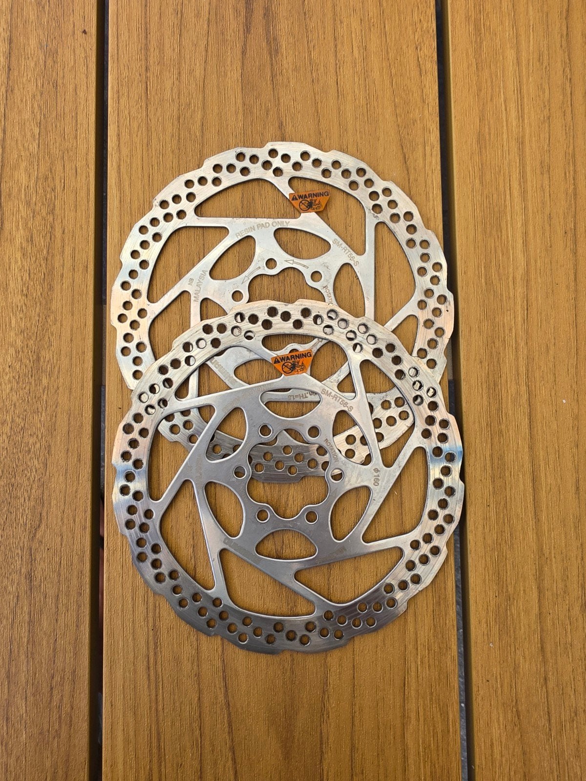 Shimano SM-RT56-S Remschijven (160mm), Remmen, Gebruikt, Staal, Ophalen of Verzenden