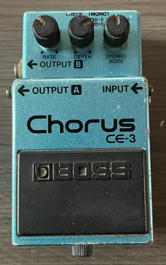Boss CE-3 Chorus (Green Label) 1984 - 1988, Ophalen of Verzenden, Gebruikt, Chorus