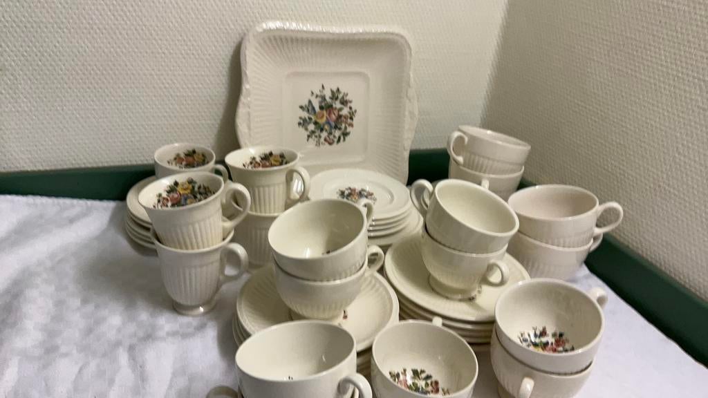 Wedgwood edme, decor conway , koffie thee servies, Ophalen of Verzenden