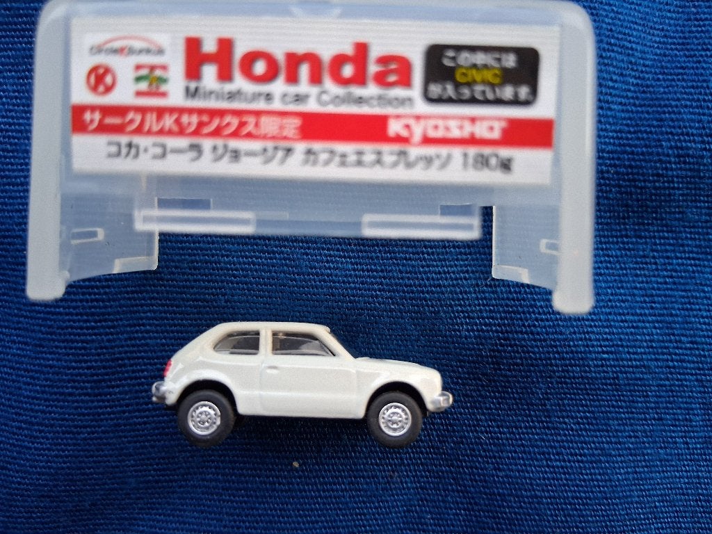 Honda Civic wit - schaal 1:100 Kyosho - NIEUW in OVP, Hobby en Vrije tijd, Modelauto's | 1:87, Ophalen of Verzenden, Nieuw, Auto