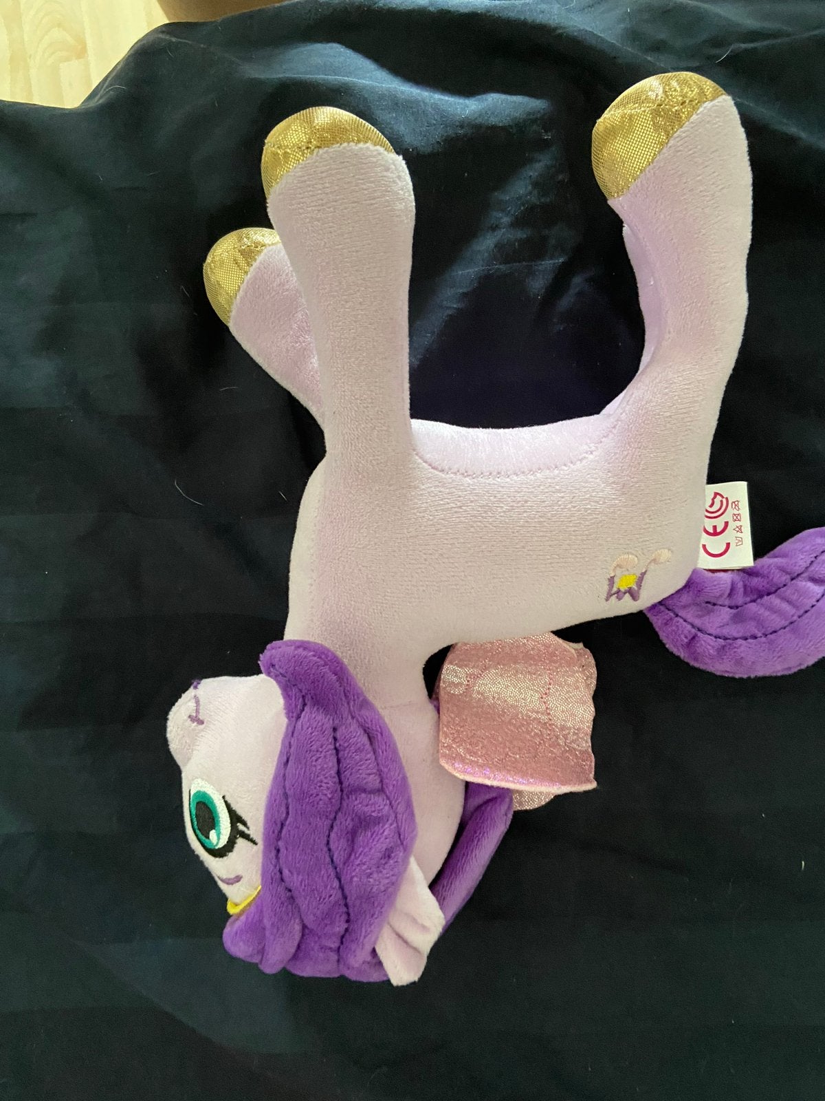 My Little Pony knuffels - 3 stuks, Paars, Paard, Gebruikt, Overige merken