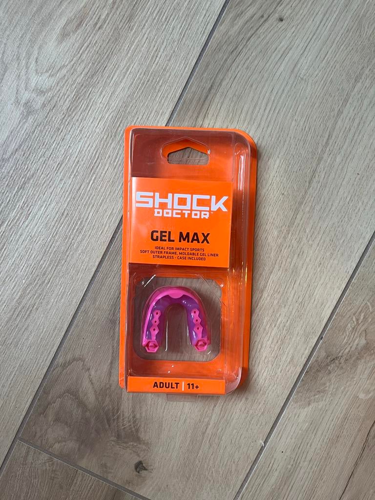 Shock Doctor Gel Max Tandenbeschermer - Nieuw in verpakking, Ophalen of Verzenden, Nieuw