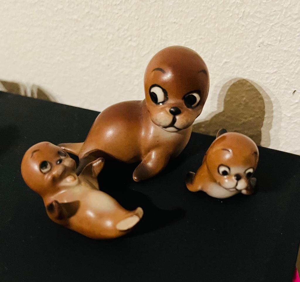 Napco miniatuur verzameling zeehondje, Verzamelen, Beelden en Beeldjes, Ophalen of Verzenden, Zo goed als nieuw, Overige typen