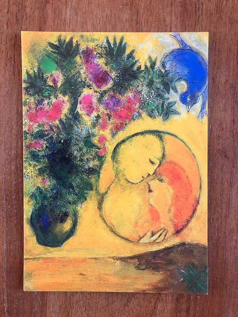 Marc Chagall - Sonne und Mimosen, Ophalen of Verzenden, 1980 tot heden, Ongelopen, Overige thema's