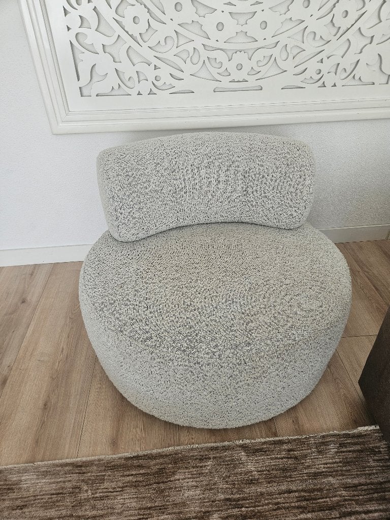 Moderne homestock fauteuil, Ophalen, Zo goed als nieuw, 75 tot 100 cm, 50 tot 75 cm