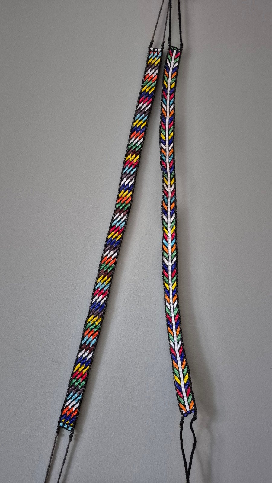 2x Kralenband Masai 100 CM - Handgemaakt & Kleurrijk, Ophalen of Verzenden