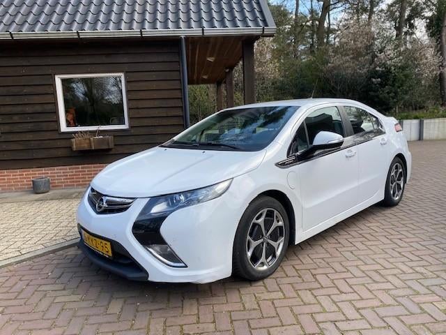 Opel Ampera E-rev 2013 Wit, Auto's, Ampera, 4 stoelen, Wit, Origineel Nederlands