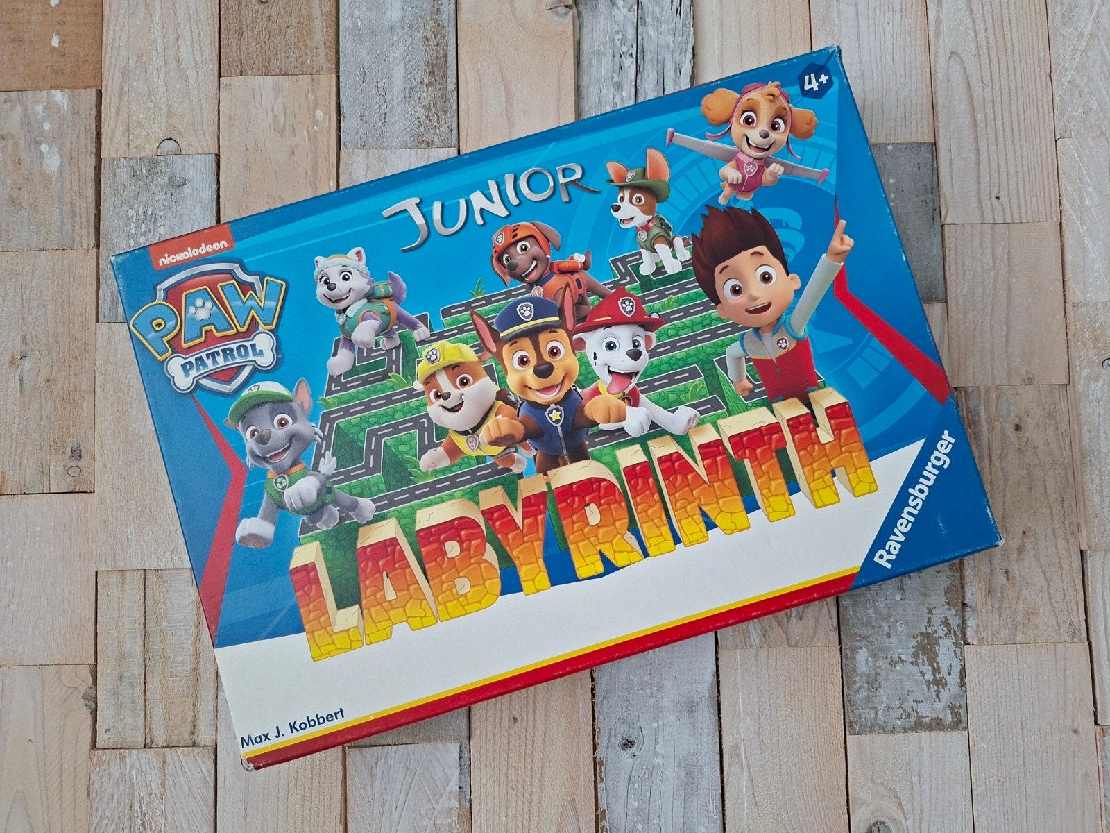 Paw Patrol Labyrinth Junior, Drie of vier spelers, Ophalen of Verzenden, Zo goed als nieuw, Ravensburger
