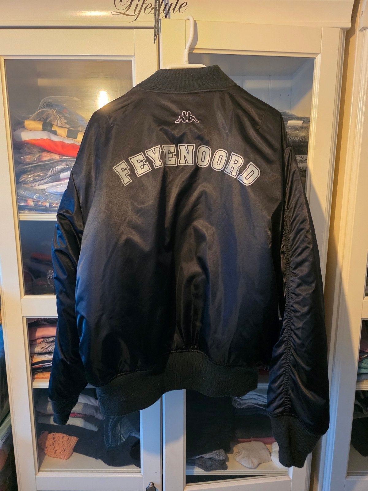 bomberjak feyenoord en mint groene zomerjak, Ophalen, Zo goed als nieuw, Feyenoord