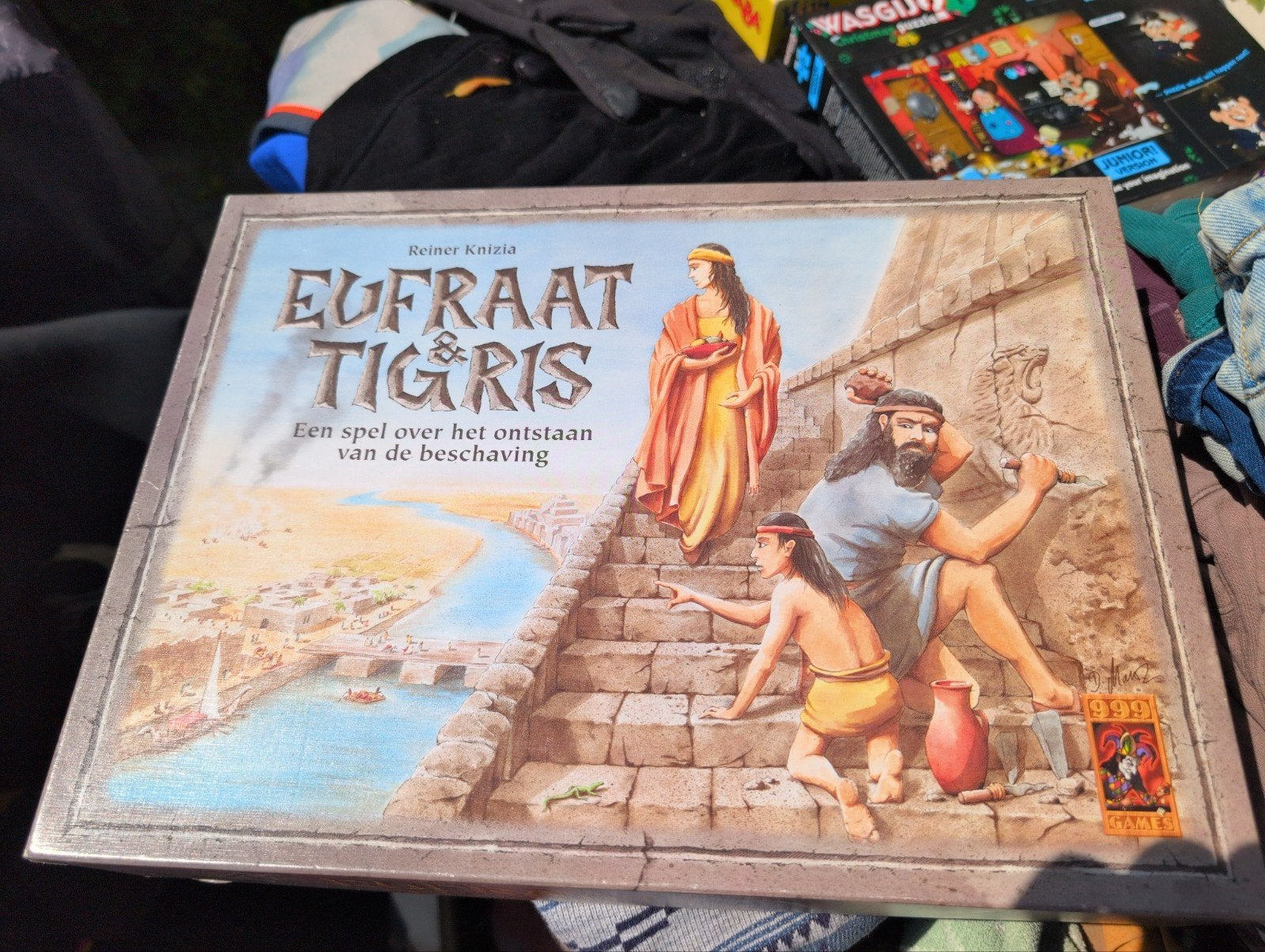 Eufraat & Tigris - Strategisch bordspel van 999 Games, Hobby en Vrije tijd, Vijf spelers of meer, Ophalen of Verzenden, Gebruikt