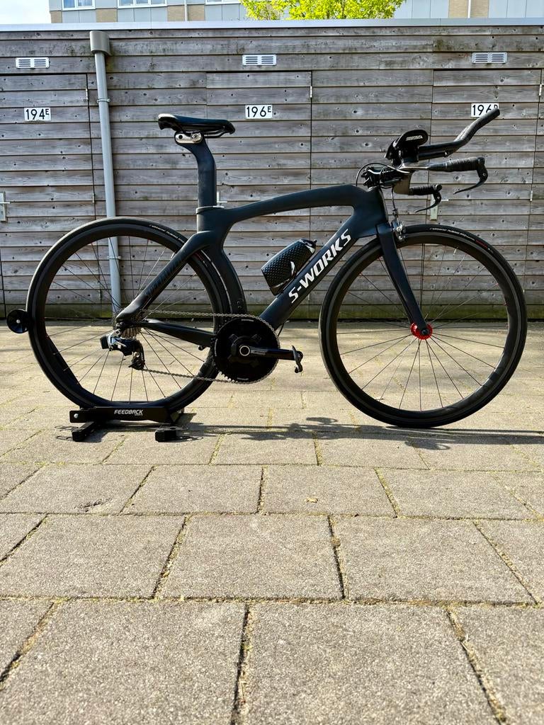 Specialized Triathlon Tijdritfiets - SRAM Red eTap, 28 inch, Carbon, 10 tot 15 versnellingen, Heren
