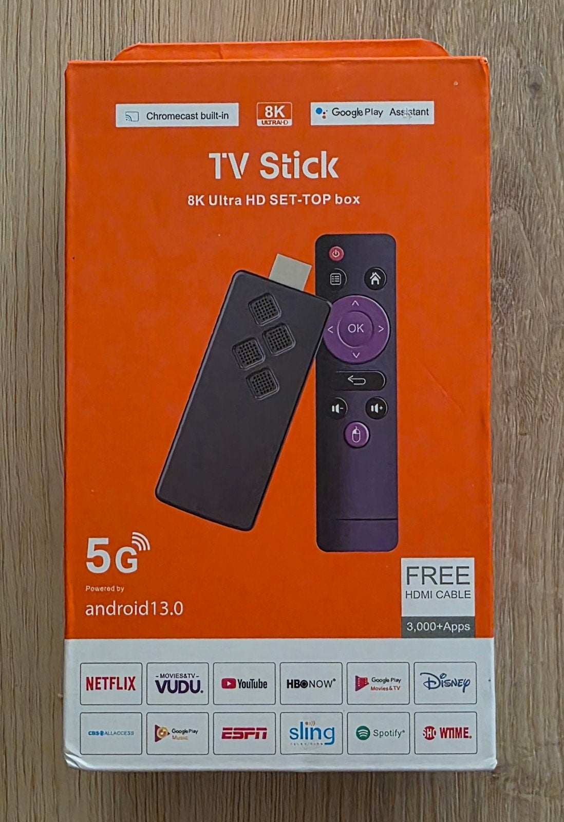 Android TV Stick HD Set-Top Box - Nieuw in doos, Ophalen of Verzenden, Nieuw