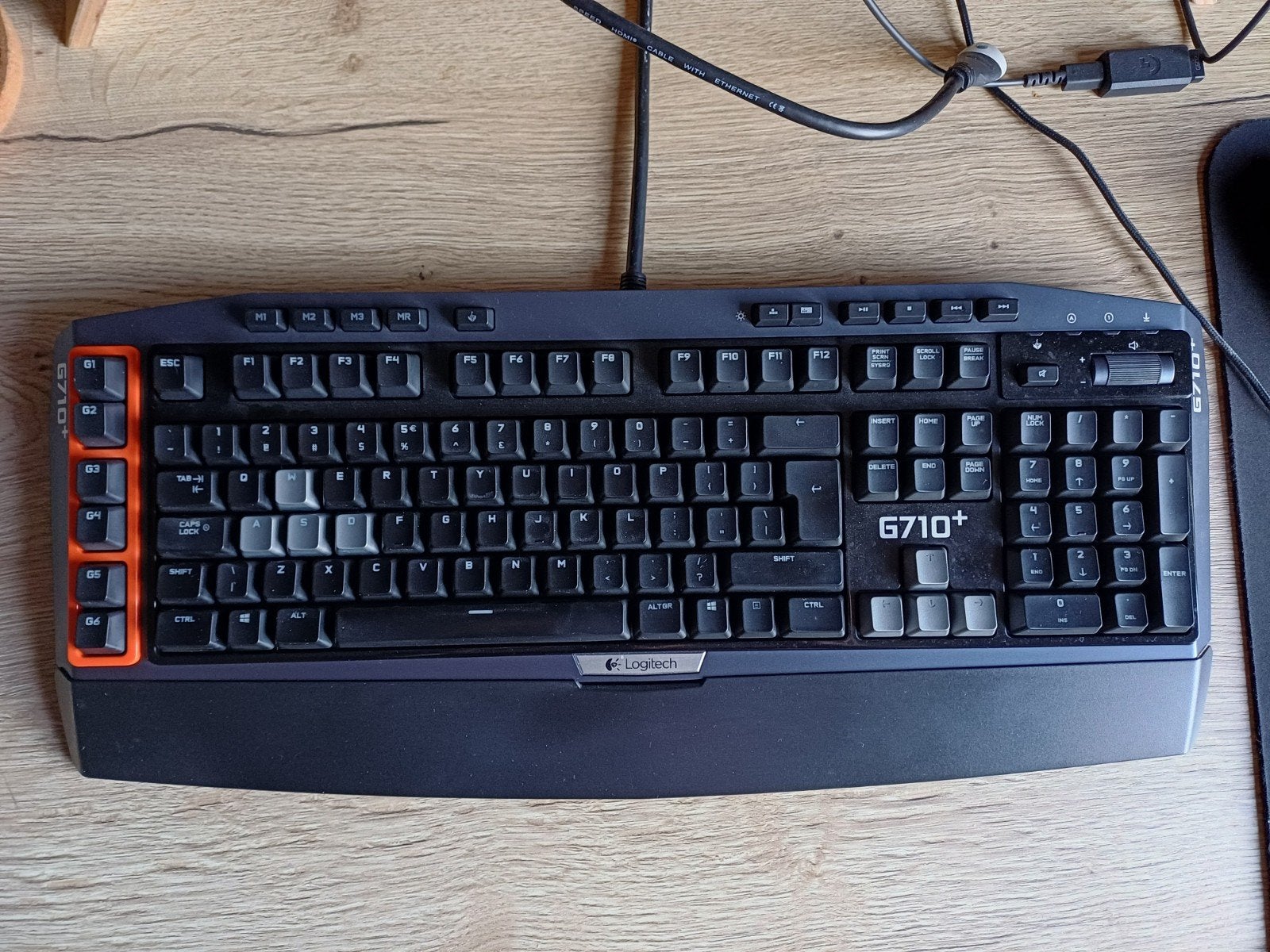 Logitech G710+ Gaming Toetsenbord - Programmeerbaar, Computers en Software, Toetsenborden, Ophalen of Verzenden