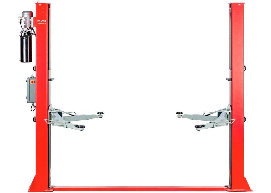 2-koloms hydraulische hefbrug 4 t 230V MW Tools, Ophalen, Nieuw