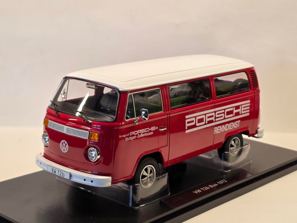 KK Scale VW T2b Transporter Porsche 1:18, Hobby en Vrije tijd, Modelauto's | 1:18, Overige merken, Auto, Nieuw, Ophalen of Verzenden