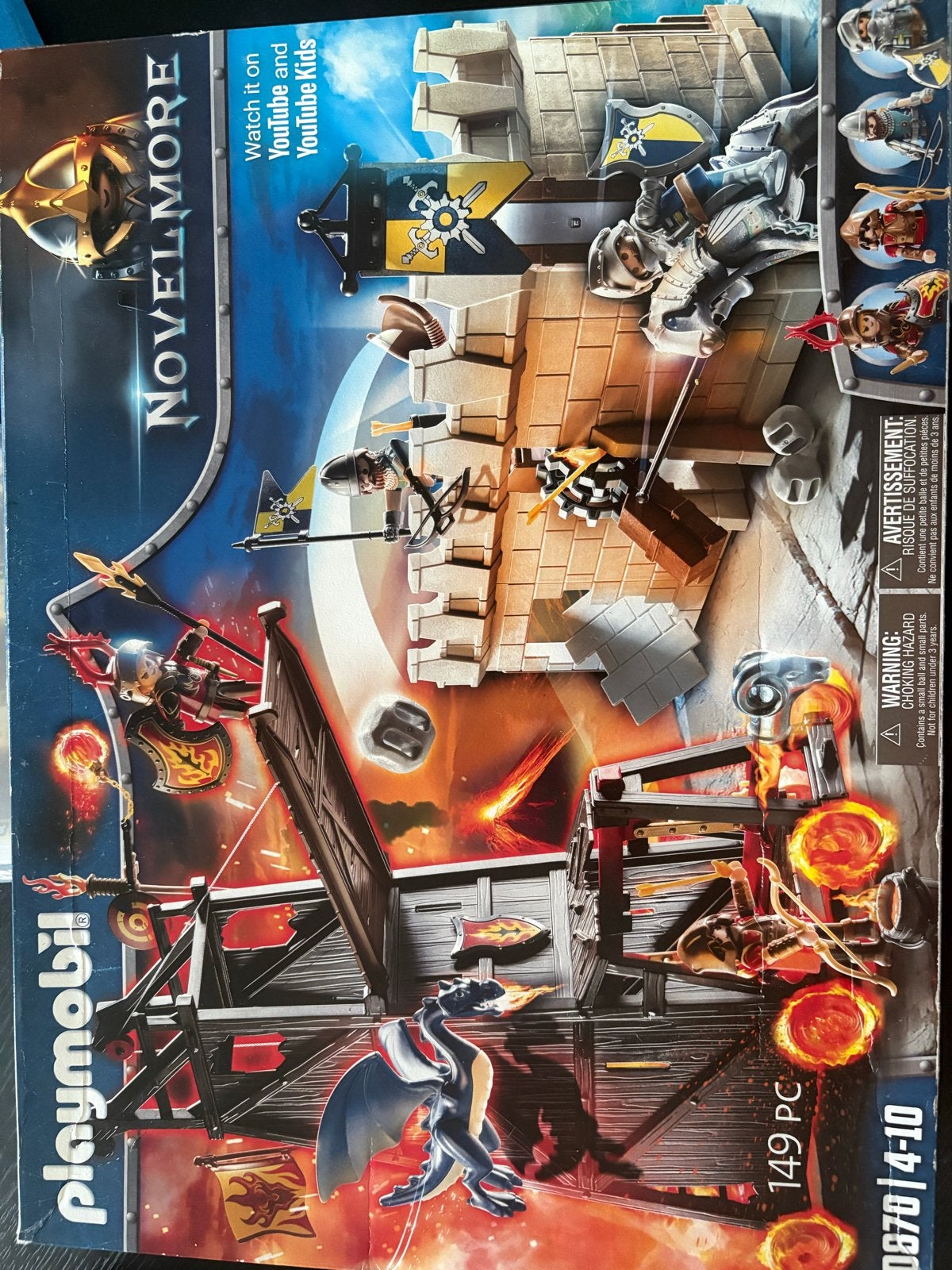 Playmobil Novelmore Aanvalstoren 70870, Kinderen en Baby's, Speelgoed | Playmobil, Ophalen, Gebouw, Complete set, Fantasy