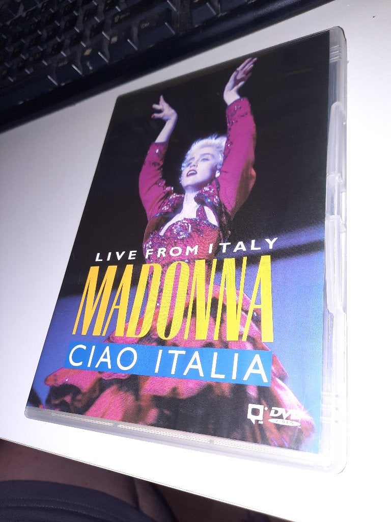 DVD Madonna – Ciao Italia: Live From Italy, Alle leeftijden, Ophalen, Zo goed als nieuw