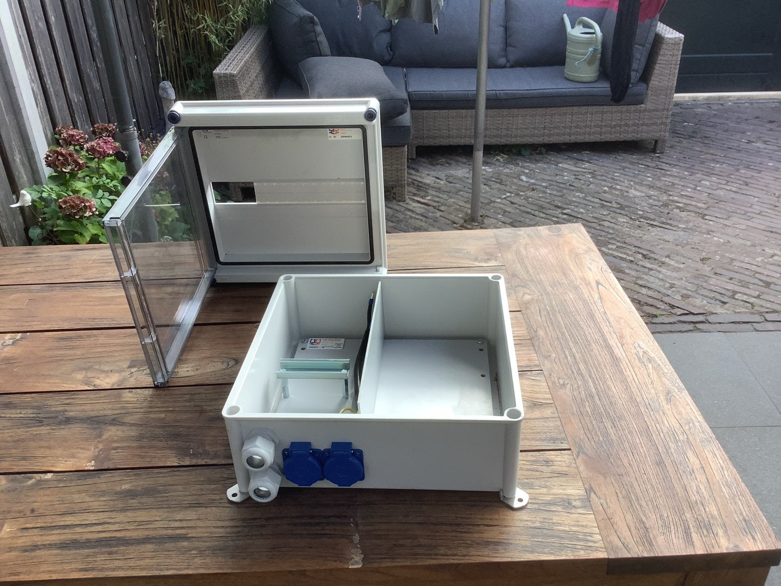 Lege Halyjester Elektrokast 36x36 cm, Ophalen of Verzenden, Gebruikt, Overige merken, Overige typen