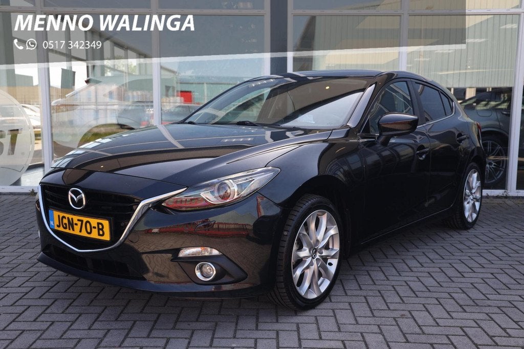 Mazda 3 2.0 SkyActiv-G 120 SkyLease+|Camera|Navi|Cruise cont, Auto's, Mazda, Voorwielaandrijving, 1998 cc, Gebruikt, Euro 6