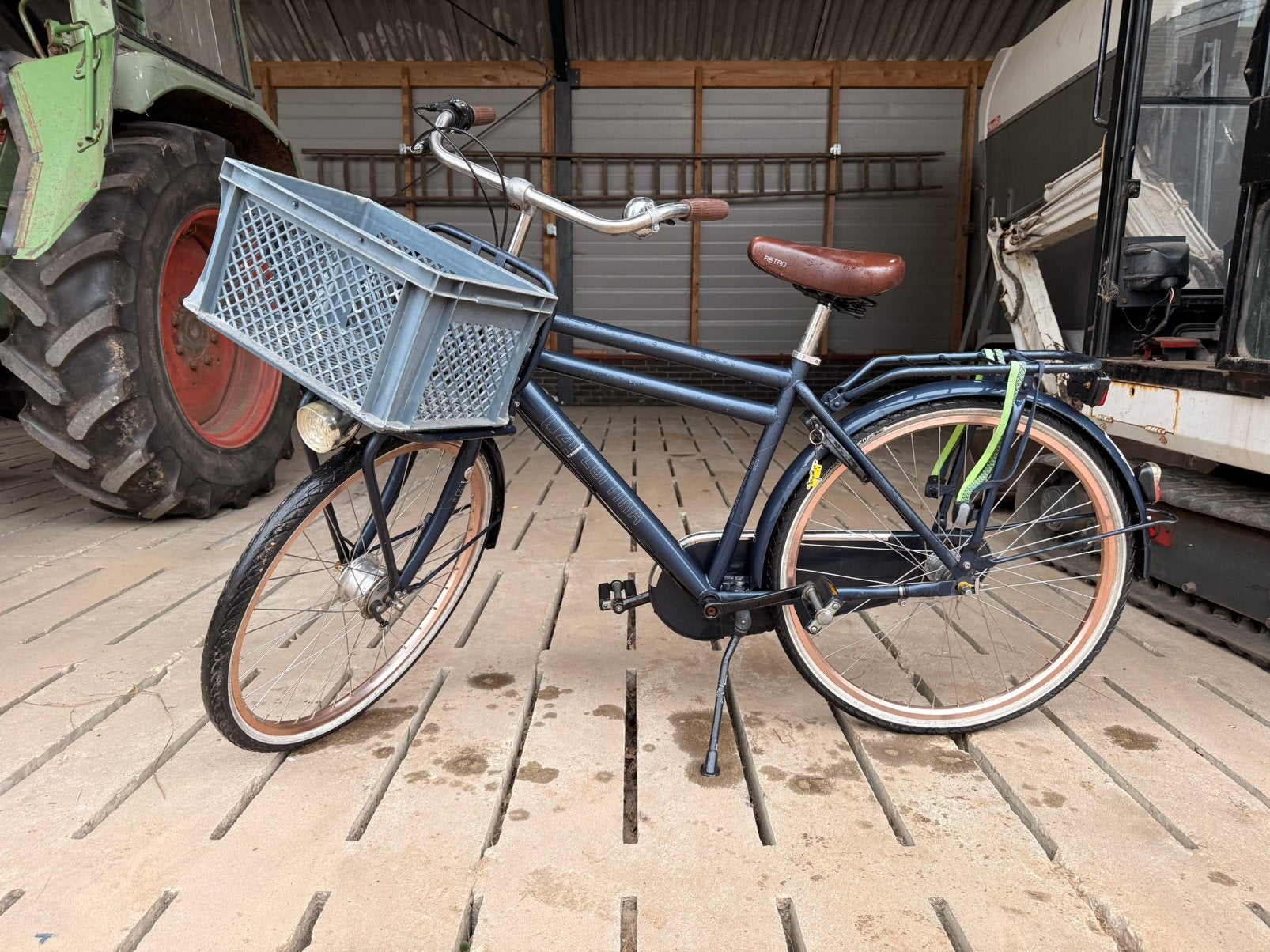 Mooie cortina u4 jongensfiets, Fietsen en Brommers, Terugtraprem, Zo goed als nieuw, Handrem, Ophalen