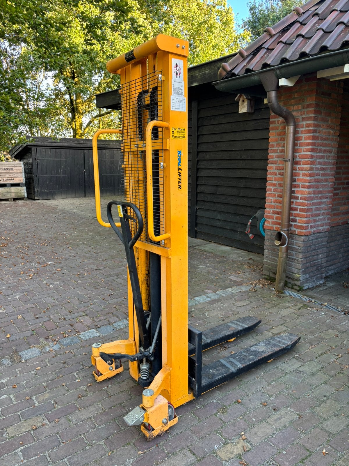 Handmatige stapelaar, Doe-het-zelf en Verbouw, Ophalen, Gebruikt