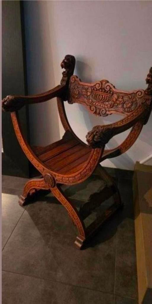 Geweldige antieke Dagobert stoel, Antiek en Kunst, Kunst | Designobjecten, Ophalen