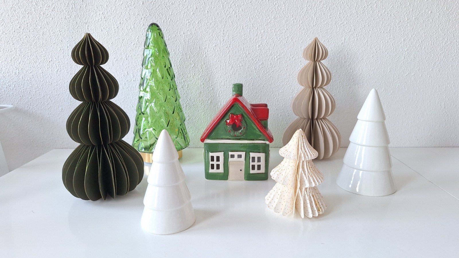 Kerst decoratie kerstboom kersthuisje kerst boom huisje, Eén persoon, Ticket of Toegangskaart